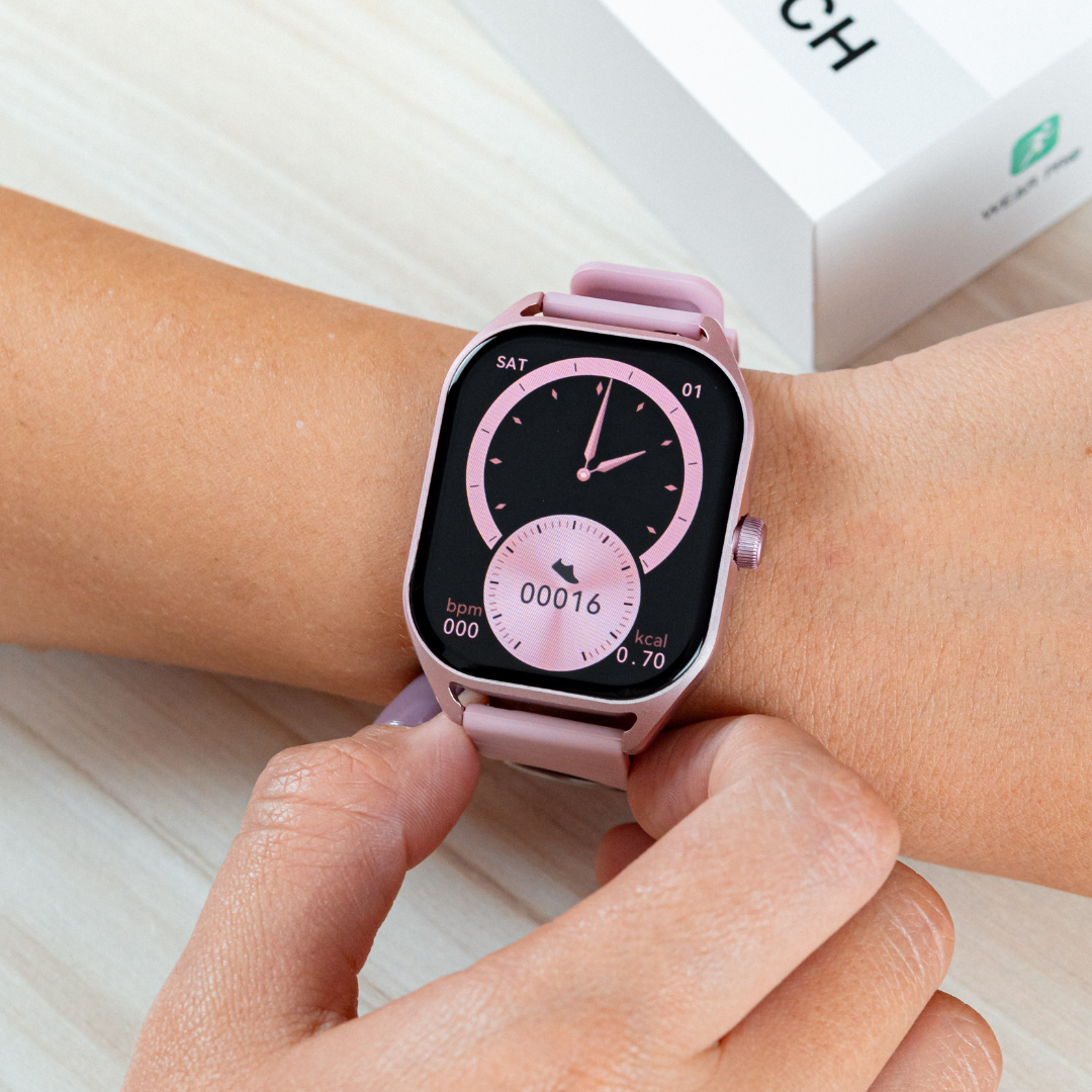Smartwatch para Mujer DT99 Pink Amoled