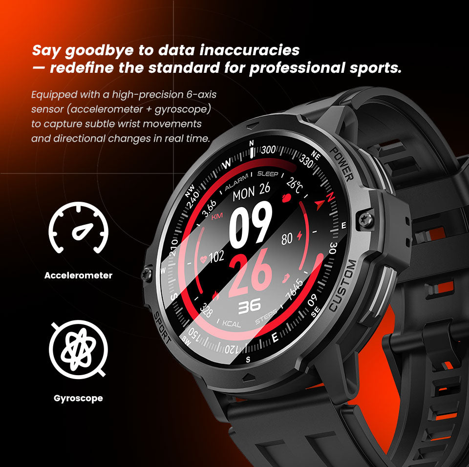 Smartwatch C31 Sports GPS Orange