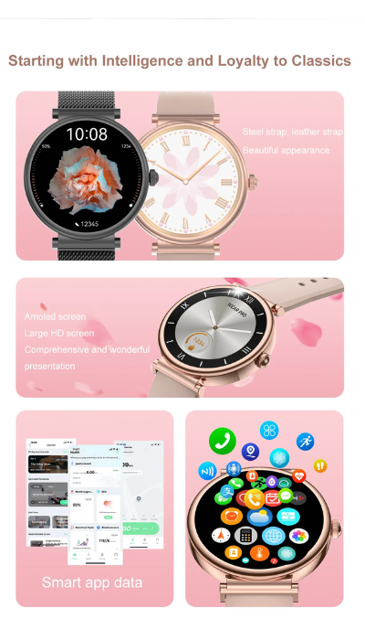 Smartwatch DT109 Ladys Rose Gold