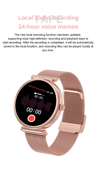 Smartwatch DT109 Ladys Rose Gold