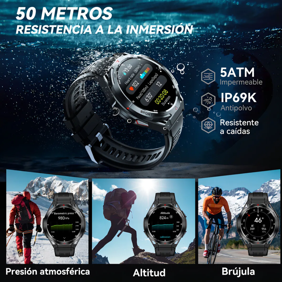 Smartwatch X2 Sports Gps Black