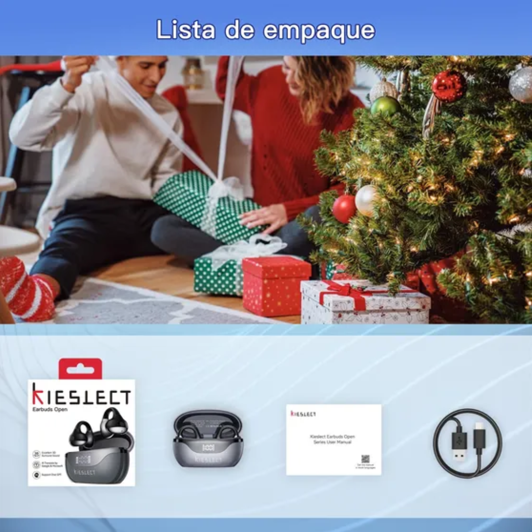 Auriculares Inalámbricos Bluetooth Kieslect Earbuds Open