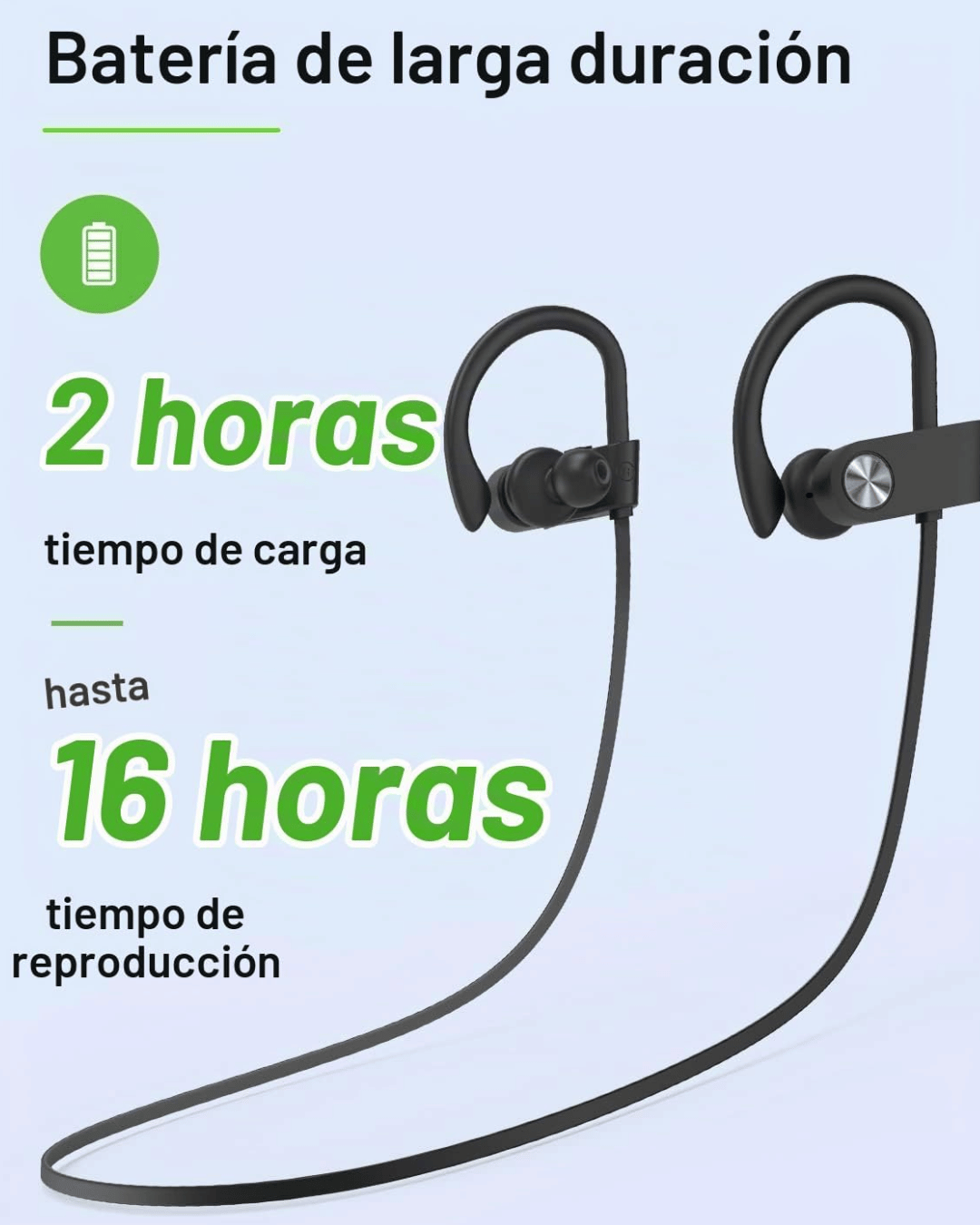Audífonos Deportivos Inalámbricos 5.3 IPX7