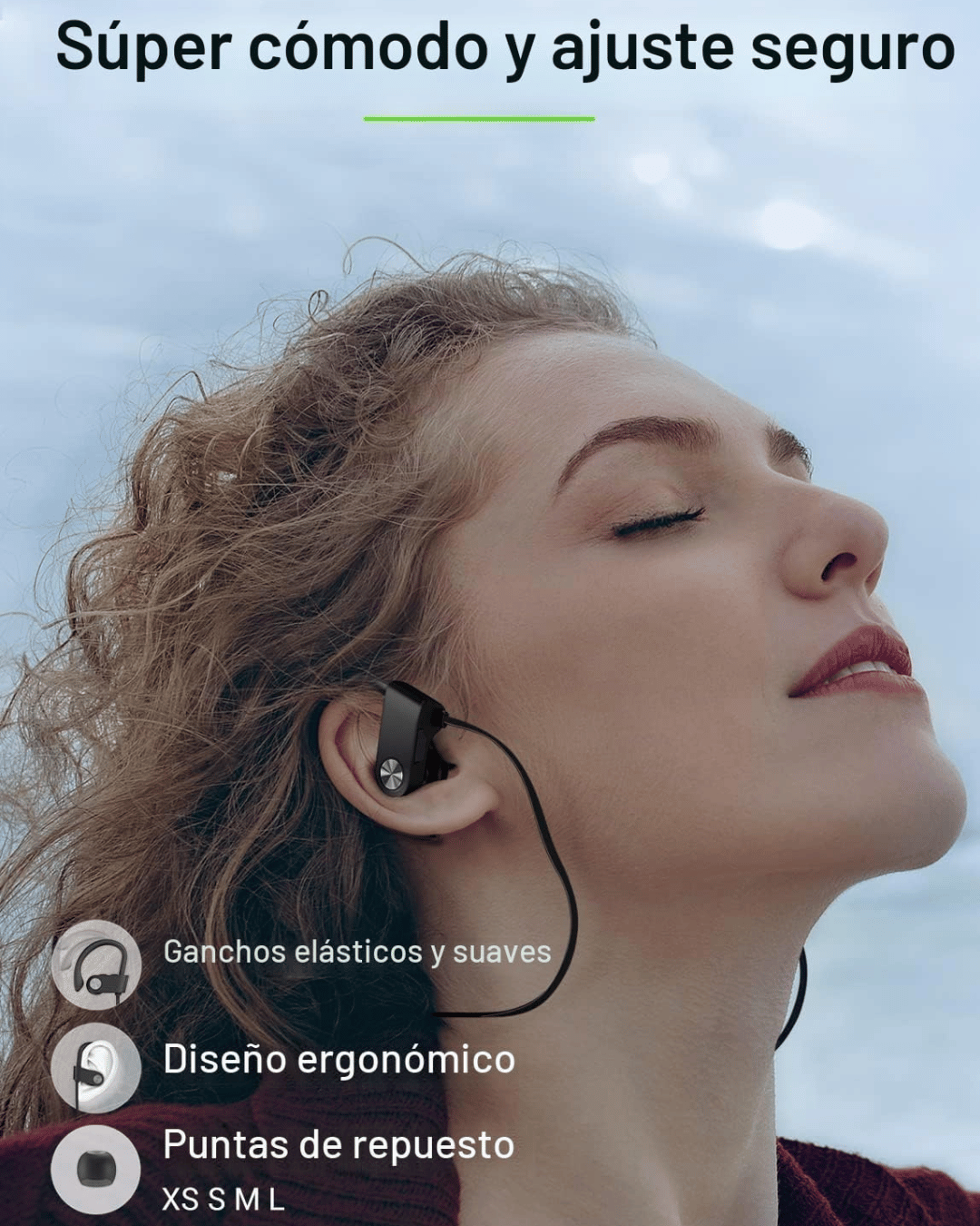 Audífonos Deportivos Inalámbricos 5.3 IPX7
