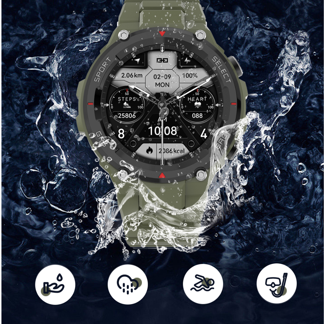 Smartwatch DT5 Sport Clear IP68