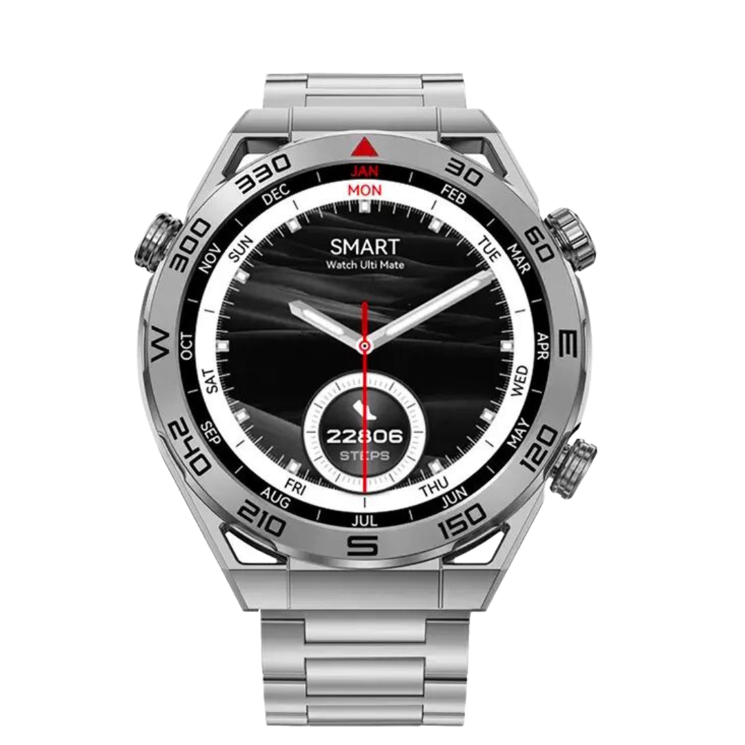 Smartwatch DT Ultra Mate Full Silver IP68