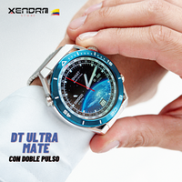 Thumbnail for Smartwatch DT Ultra Mate Silver Blue IP68