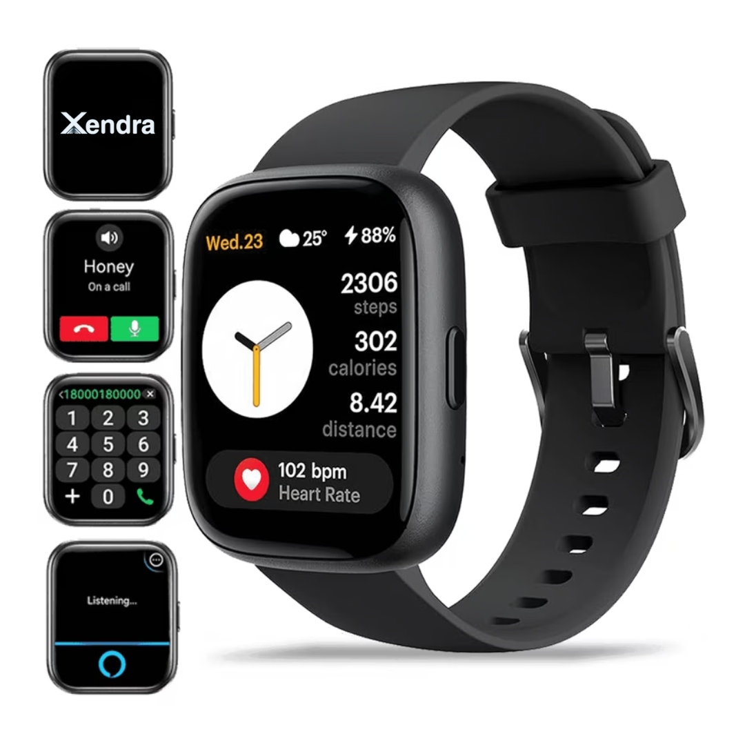 Smartwatch IDW26 Negro con Alexa