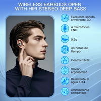 Thumbnail for Auriculares Inalámbricos Bluetooth Kieslect Earbuds Open