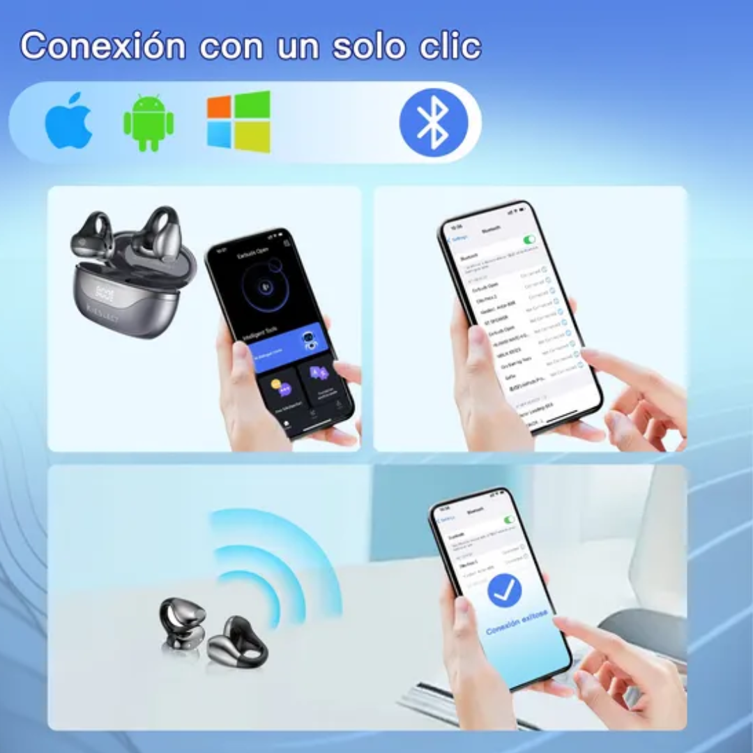 Auriculares Inalámbricos Bluetooth Kieslect Earbuds Open