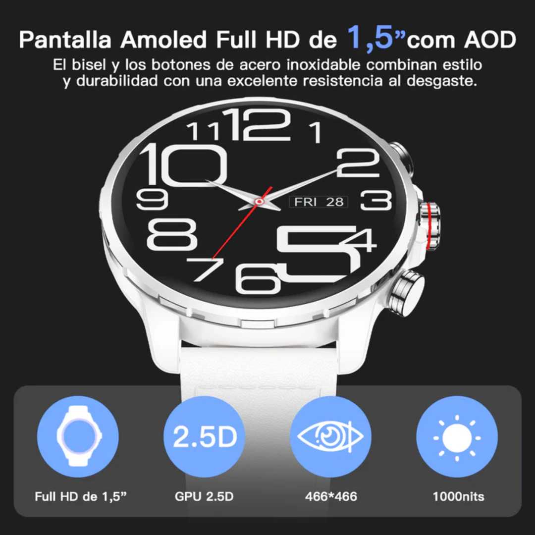 Smartwatch Kieslect KR ULTRA 3 GPS y 5ATM