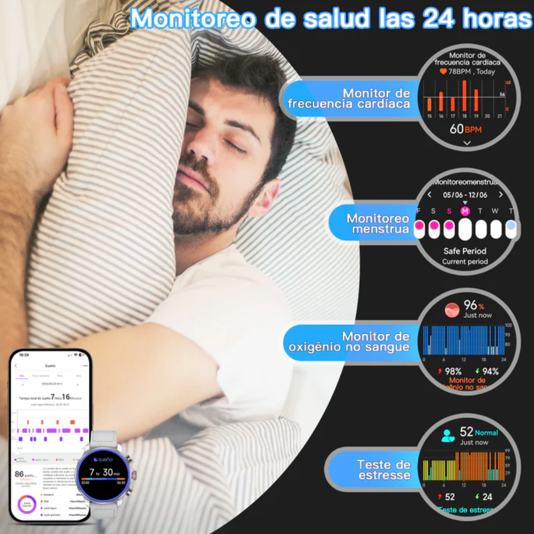 Smartwatch Kieslect KR ULTRA 3 GPS y 5ATM