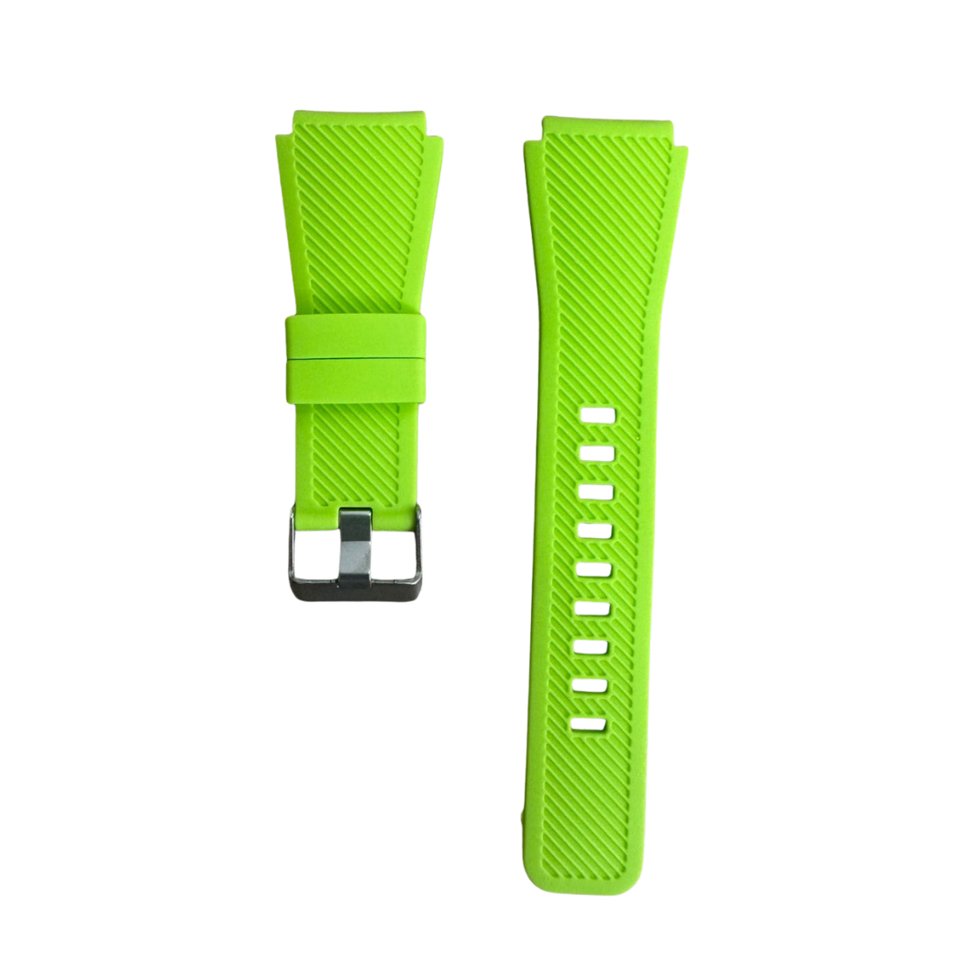 Pulso 22mm Robusto Verde intenso