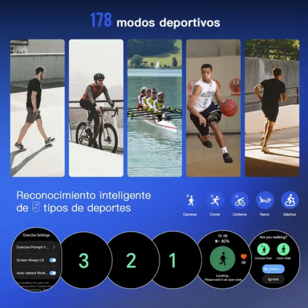 Smartwatch Kieslect KR3 GPS CON 5ATM