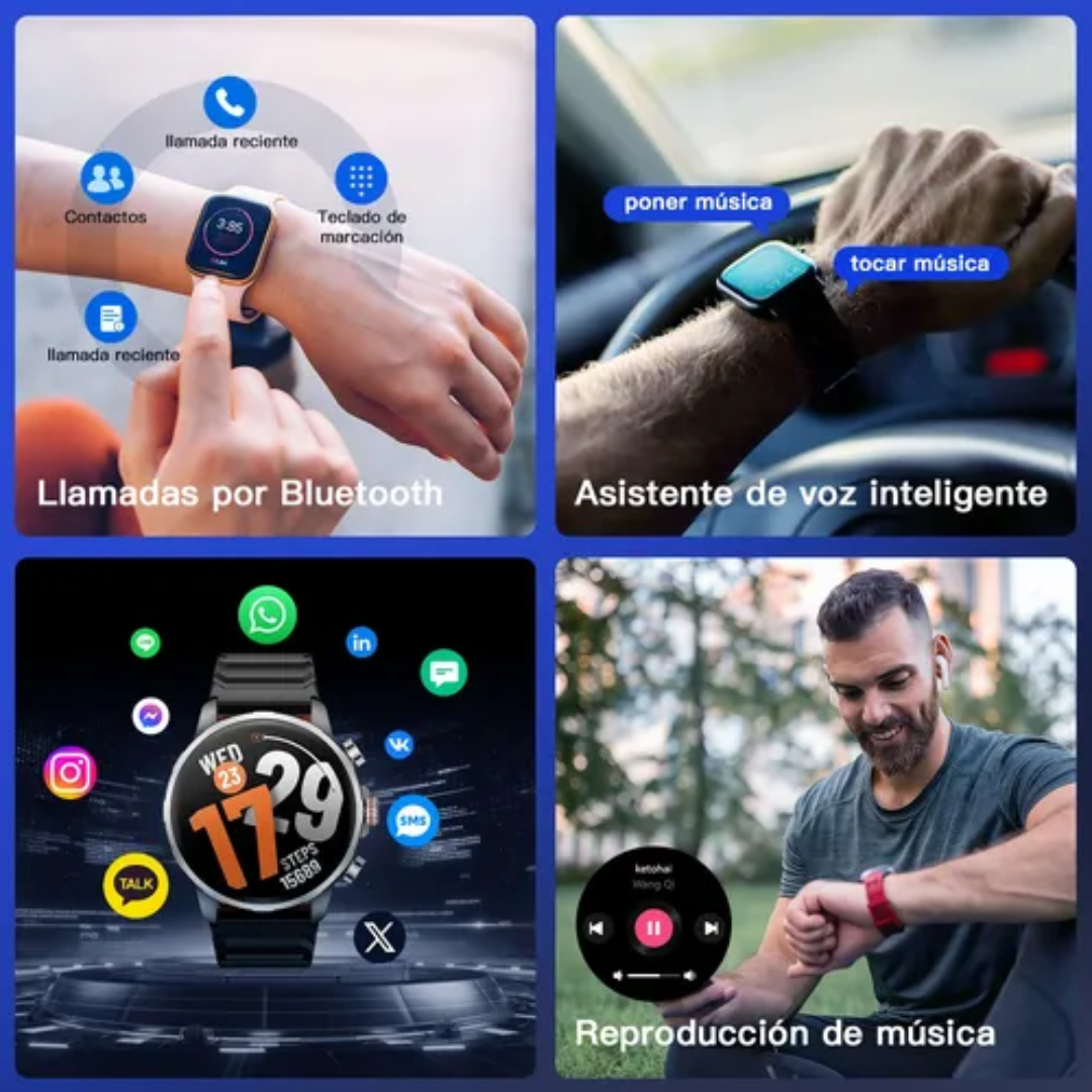 Smartwatch Kieslect KR3 GPS CON 5ATM