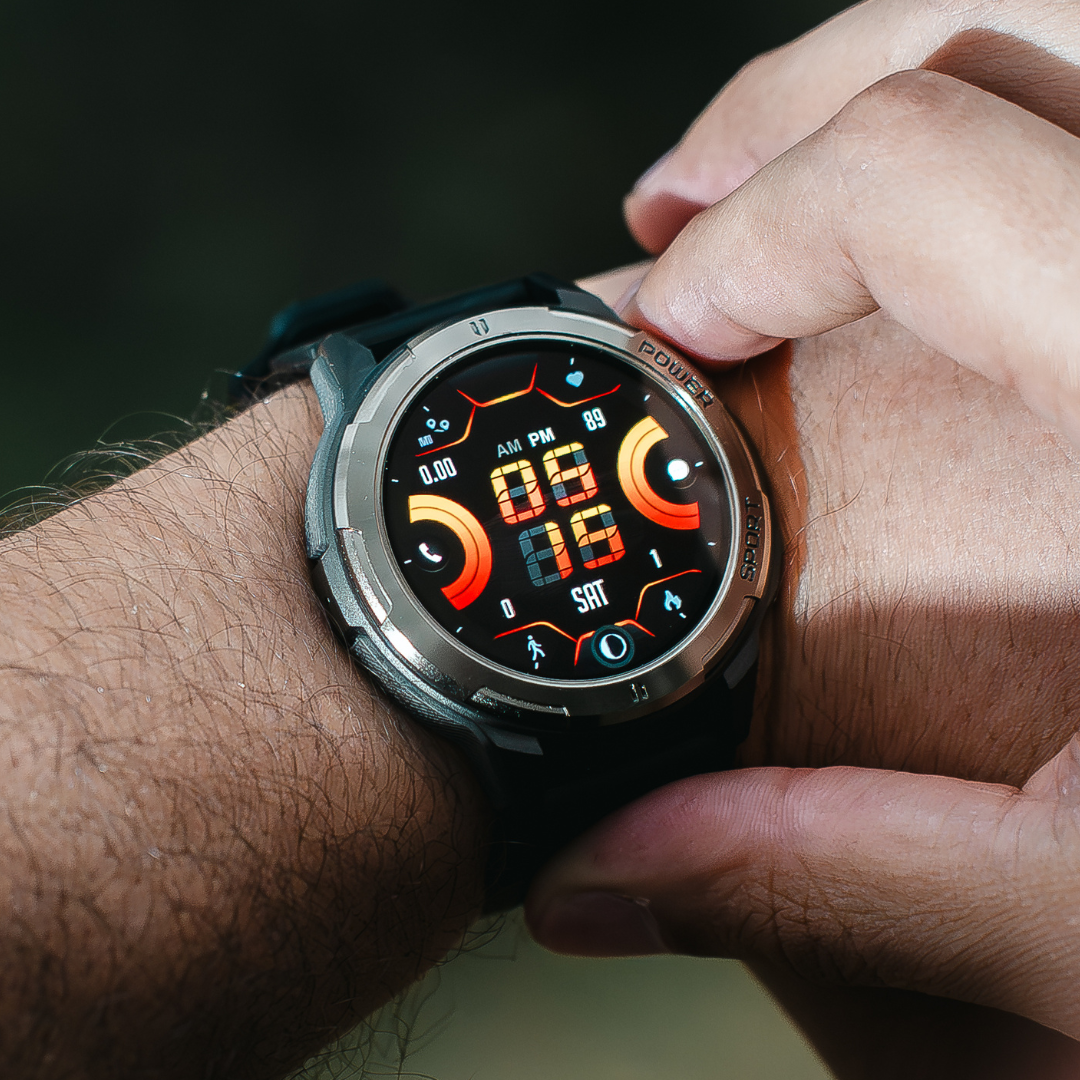 Smartwatch C25 Amoled 1.43" Black