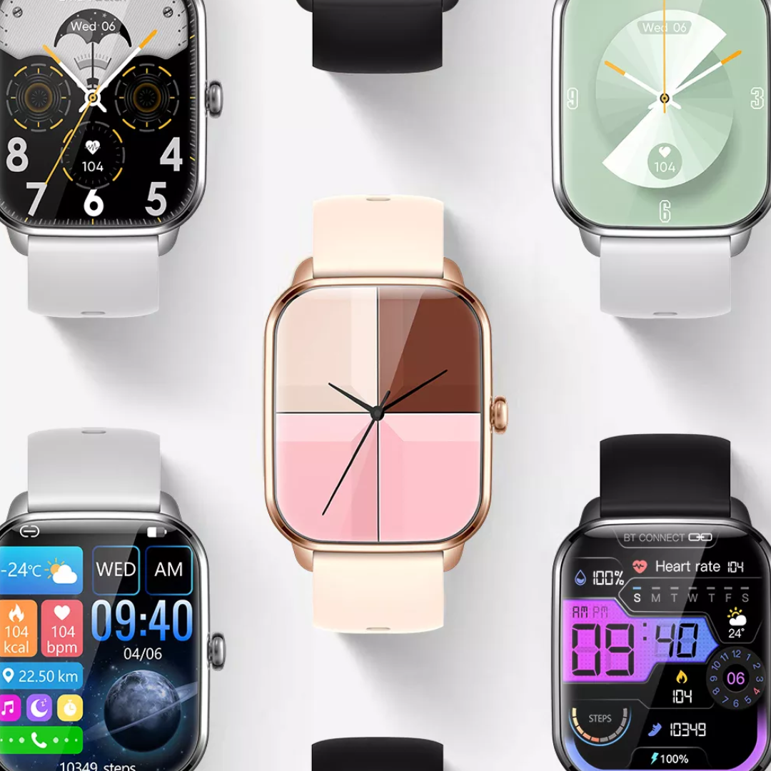 Smartwatch para Mujer KT65 Rose Gold