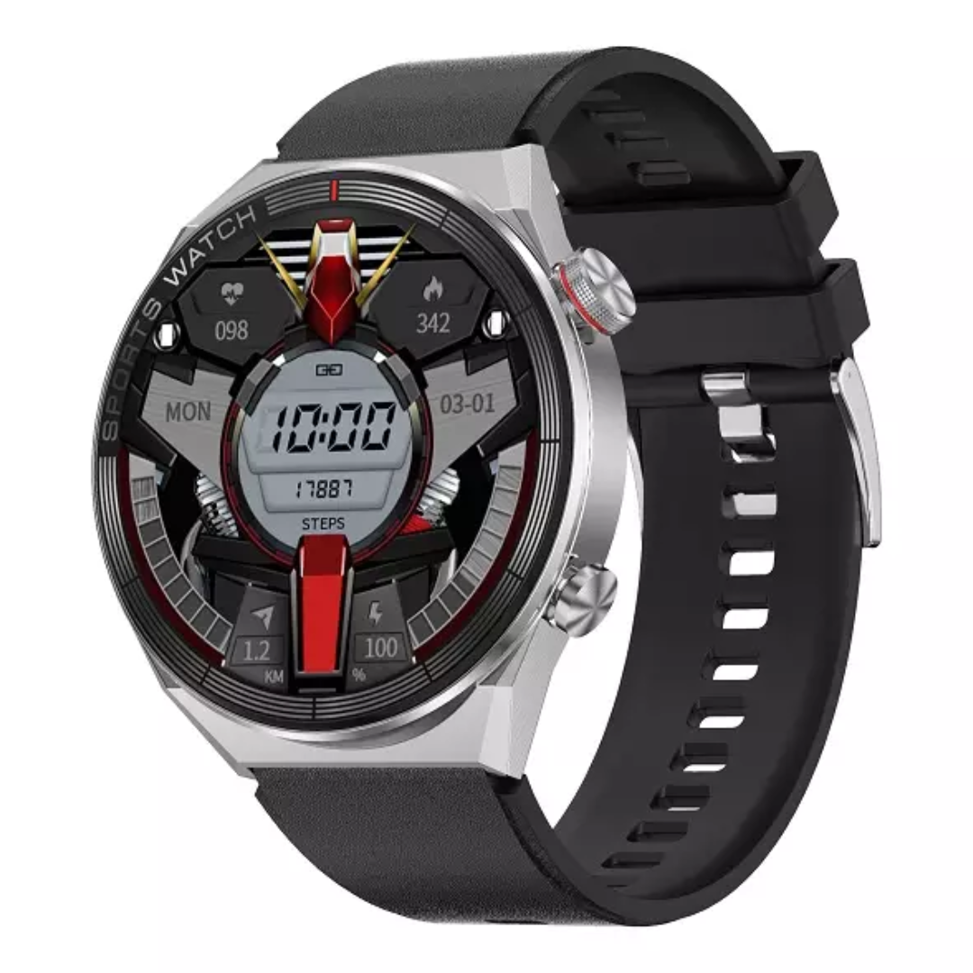 Smartwatch DT3 Mate Premium Plateado IP67