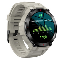 Thumbnail for Smartwatch K37 GPS Sport Gris IP68